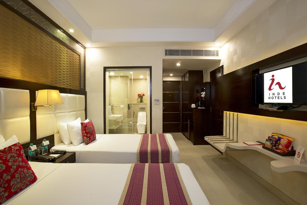 Inde Hotel Chattarpur Neu-Delhi Exterior foto