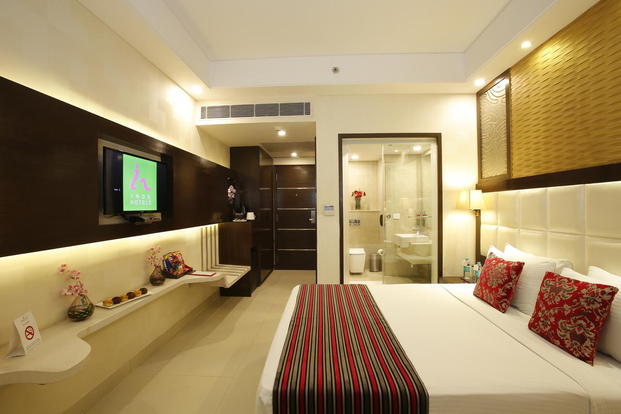 Inde Hotel Chattarpur Neu-Delhi Exterior foto